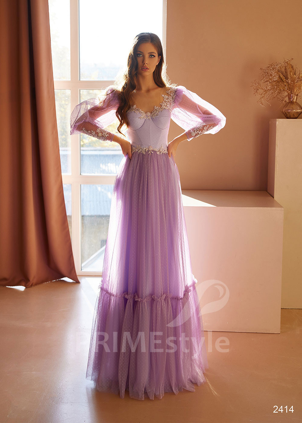 Luxusné šaty na stužkovú LC2414