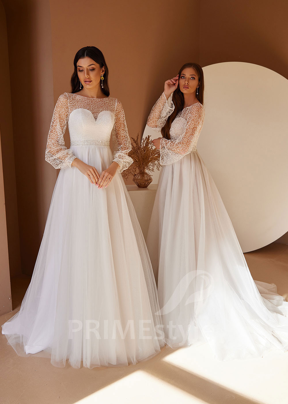 Tylové popolnočné šaty LC2436