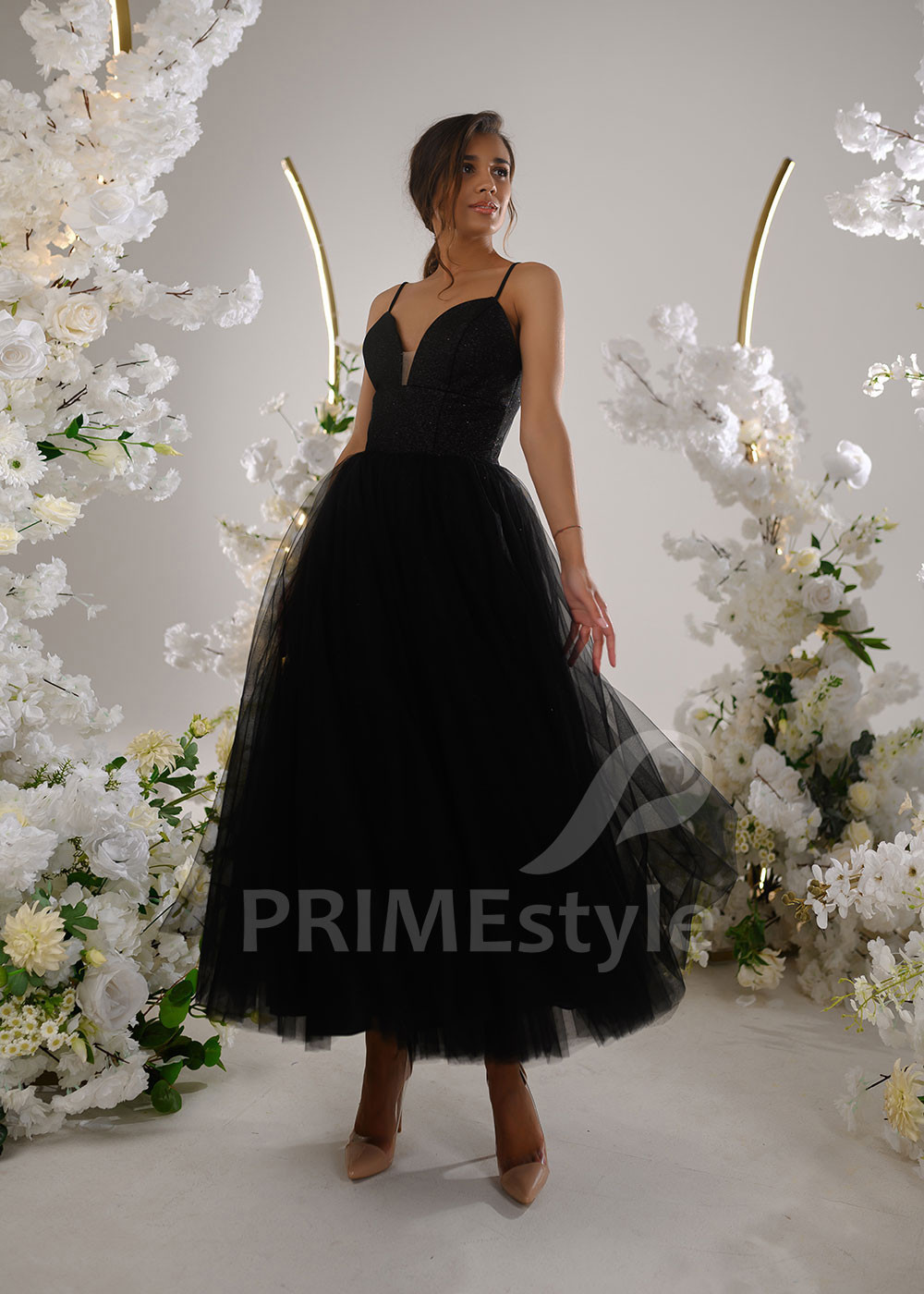 Trblietavé spoločenské šaty TT2303