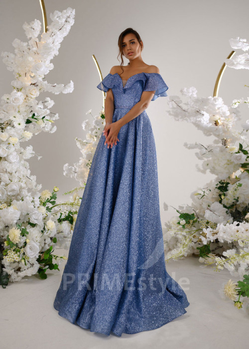 Trblietavé spoločenské šaty TT2305