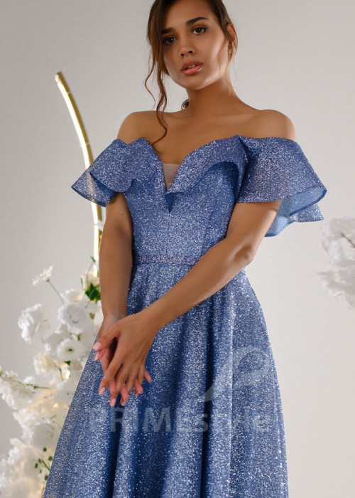 Trblietavé spoločenské šaty TT2305 2