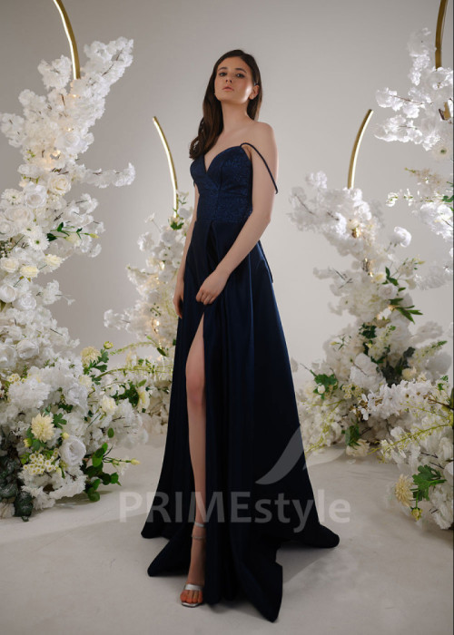 Jednoduché večerné šaty TT2308