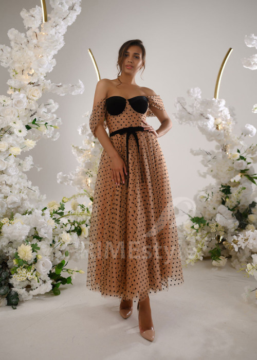 Štýlové šaty na svadbu TT2311