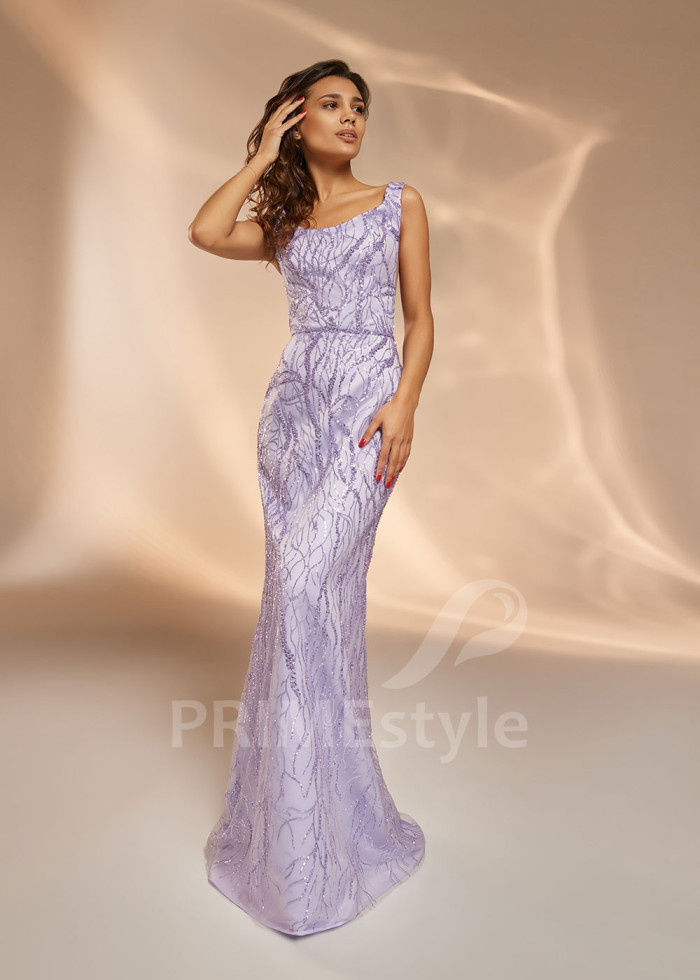 Trblietavé šaty na ples TT0410