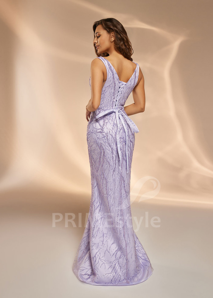 Trblietavé šaty na ples TT0410