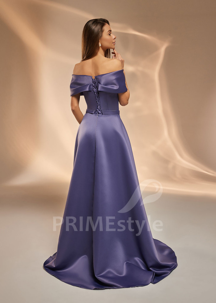 Saténové šaty pre družičky TT0413