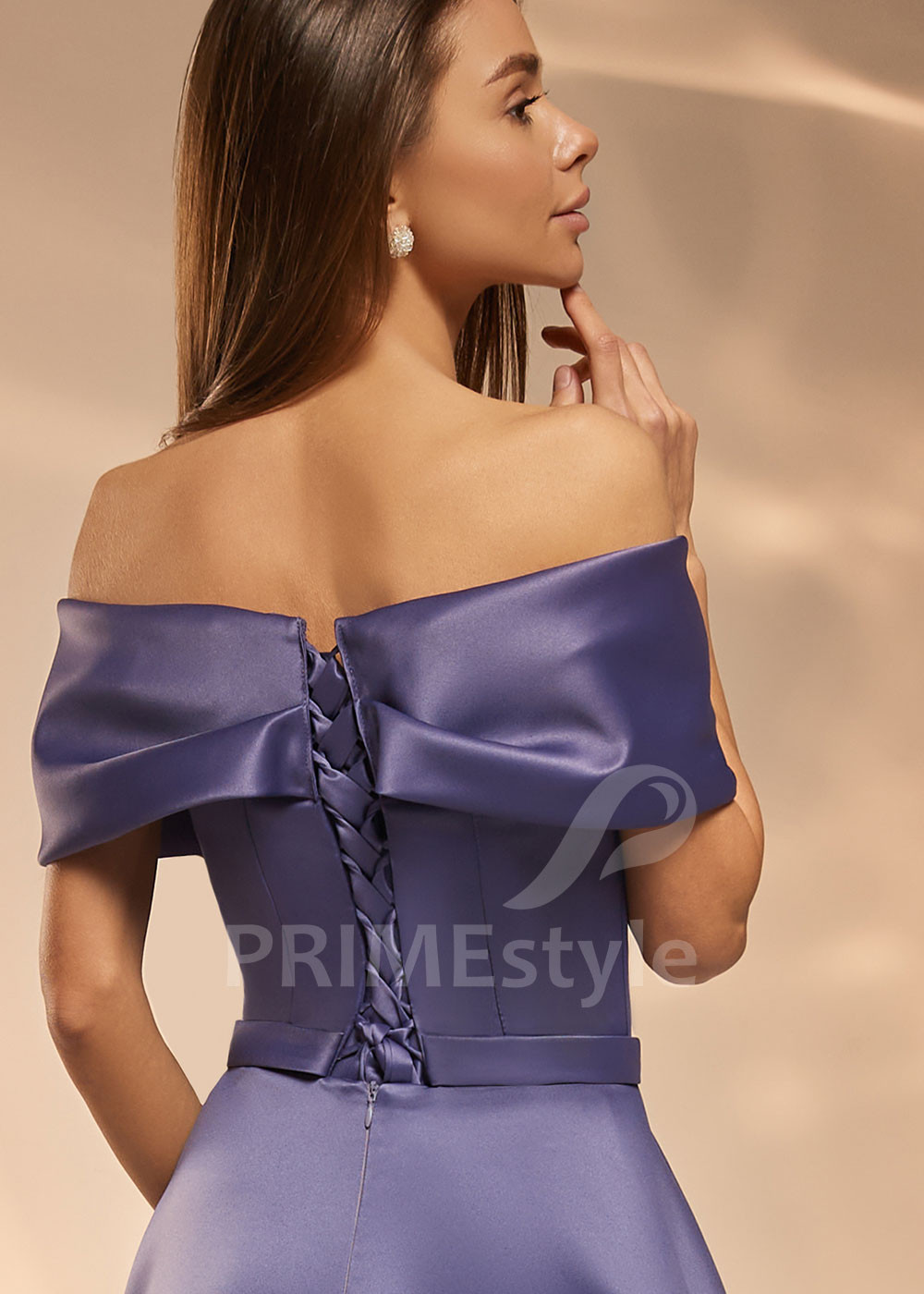 Saténové šaty pre družičky TT0413