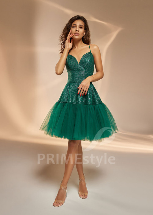 Krátke spoločenské šaty TT0417