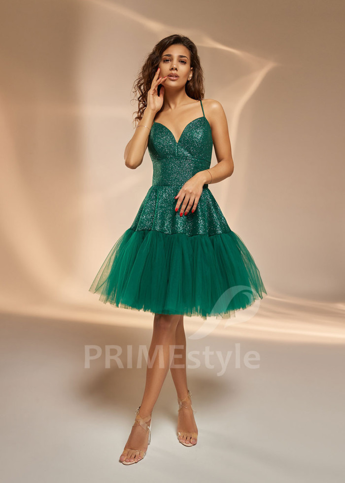 Krátke spoločenské šaty TT0417