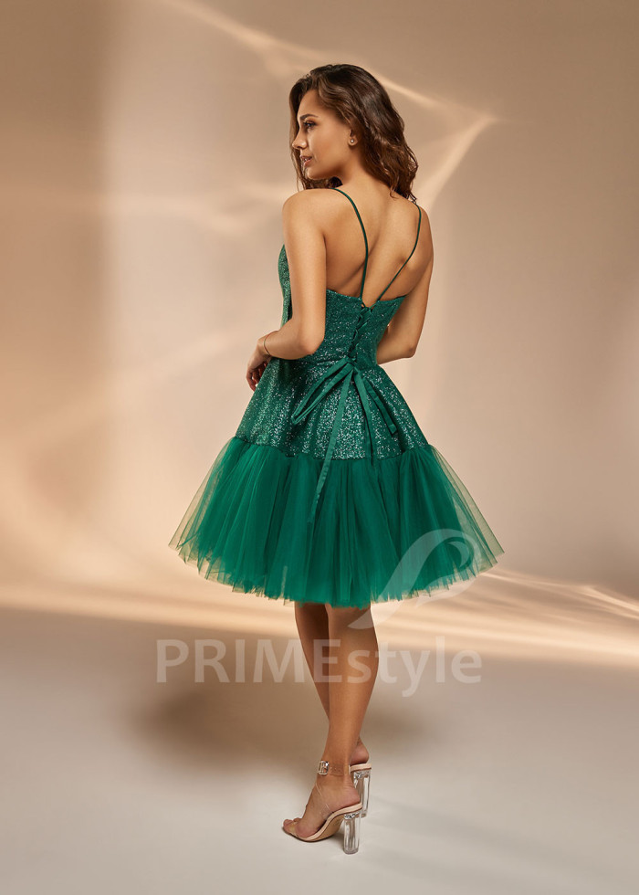 Krátke spoločenské šaty TT0417