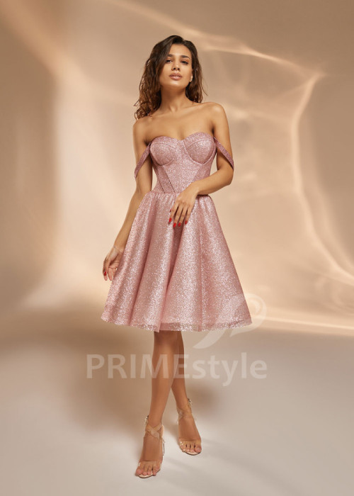 Krátke spoločenské šaty TT0423