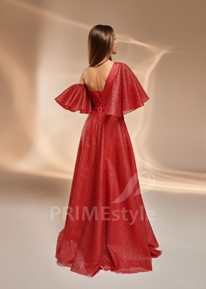 Trblietavé šaty na ples TT0424