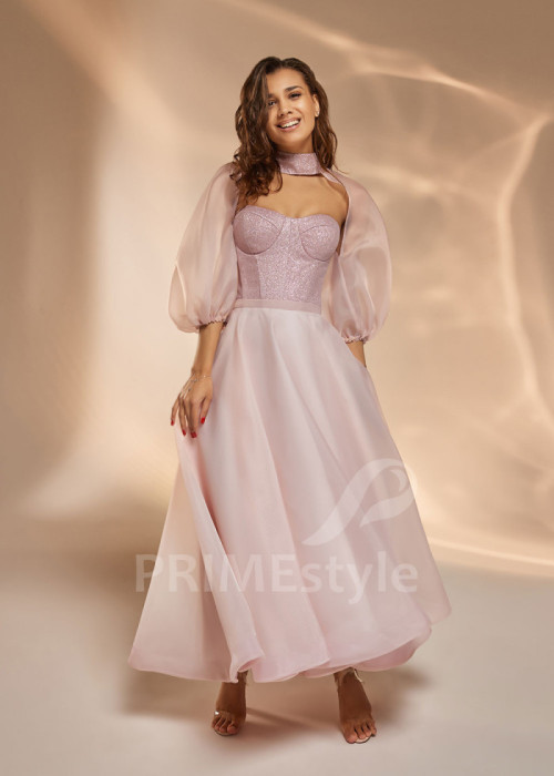 Midi spoločenské šaty TT0425