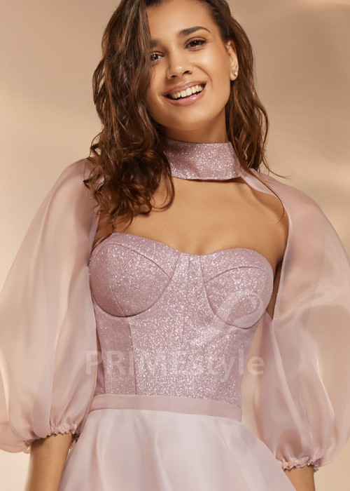 Midi spoločenské šaty TT0425 2