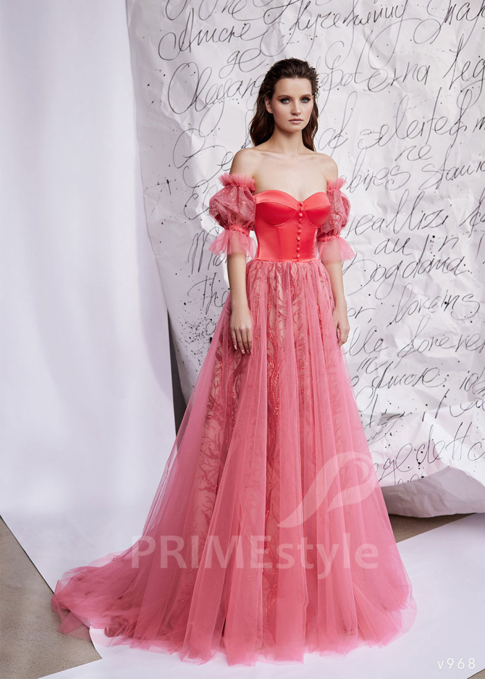 Luxusné šaty na stužkovú LS968