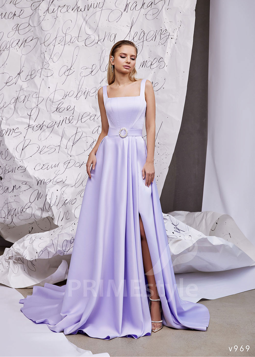 Elegantné šaty na svadbu LS969