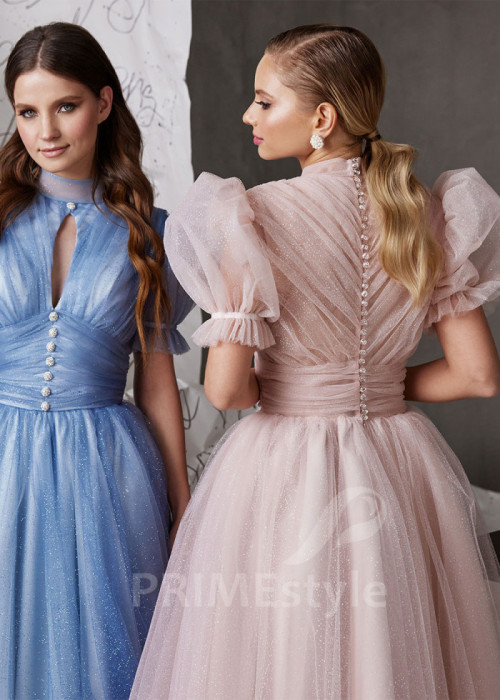 Midi šaty na svadbu LS971 2