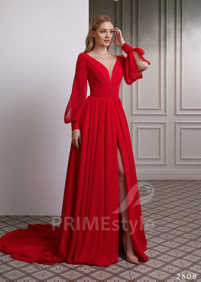 Elegantné večerné šaty LC2608