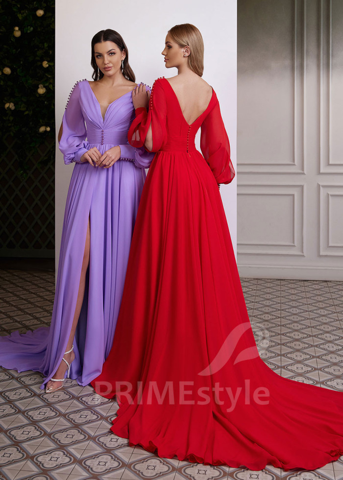 Elegantné večerné šaty LC2608