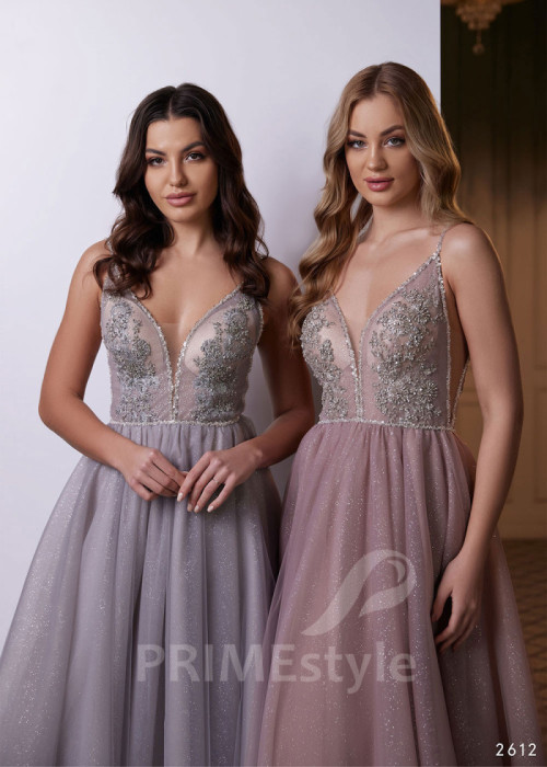 Čipkované šaty na ples LC2612 2