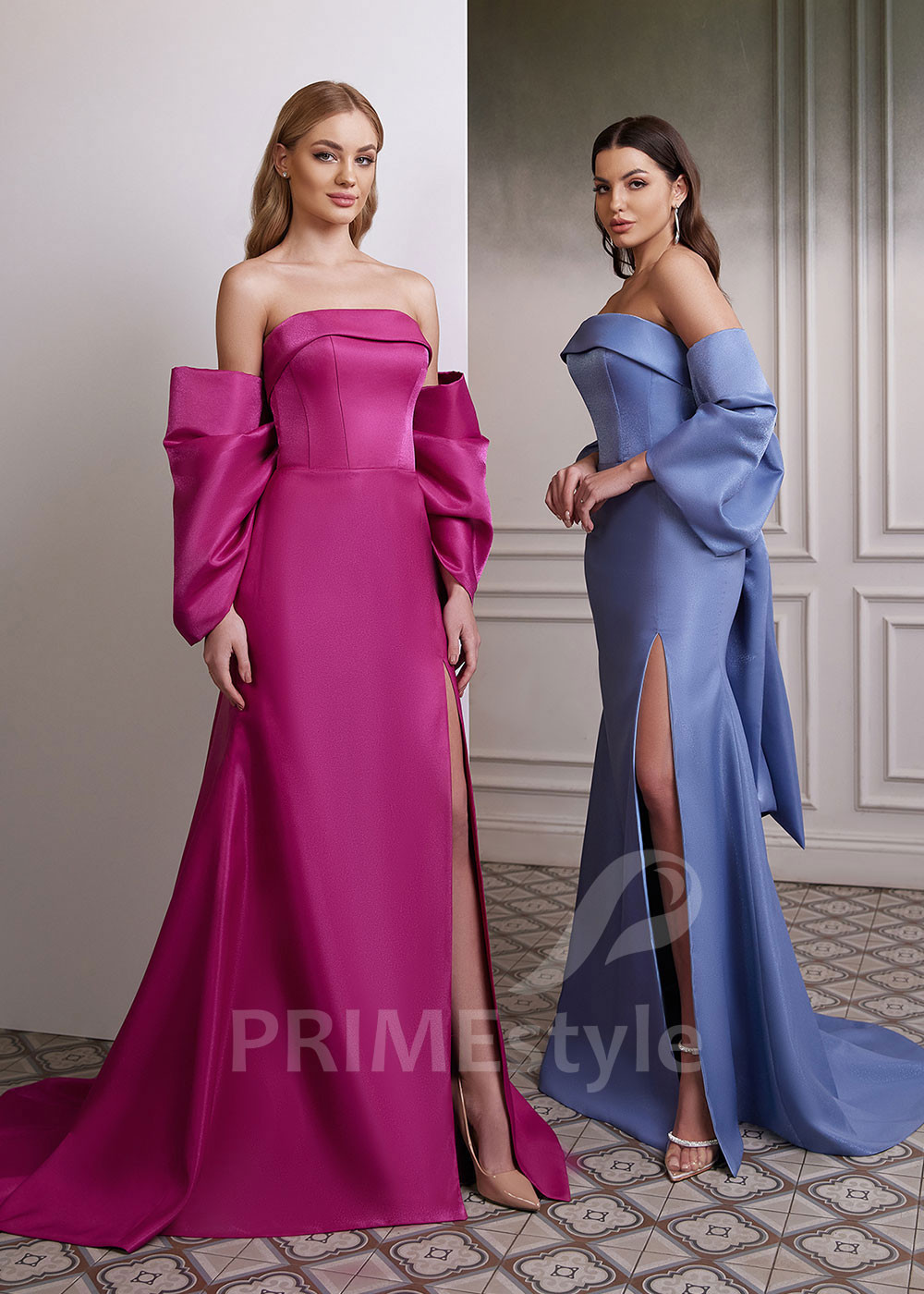 Extravagantné večerné šaty LC2618