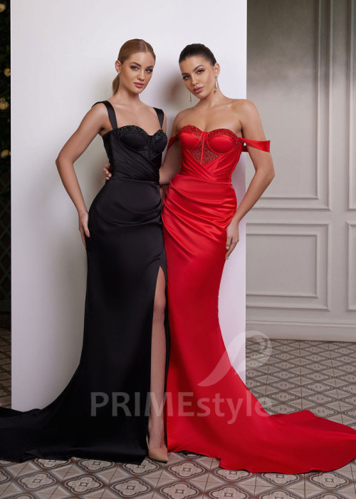 Extravagantné sexy večerné šaty LC2621