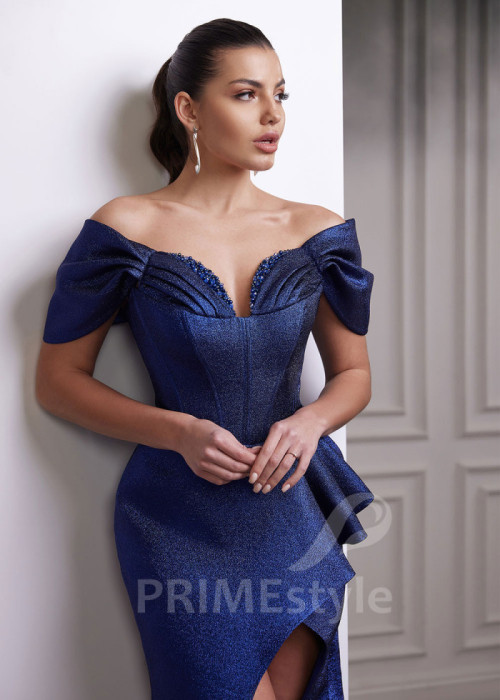 Extravagantné večerné šaty LC2624 2