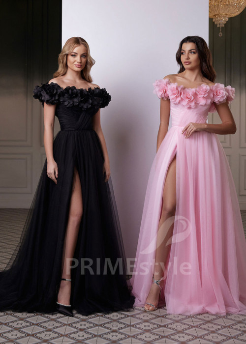 Kvetované šaty na svadbu LC2625