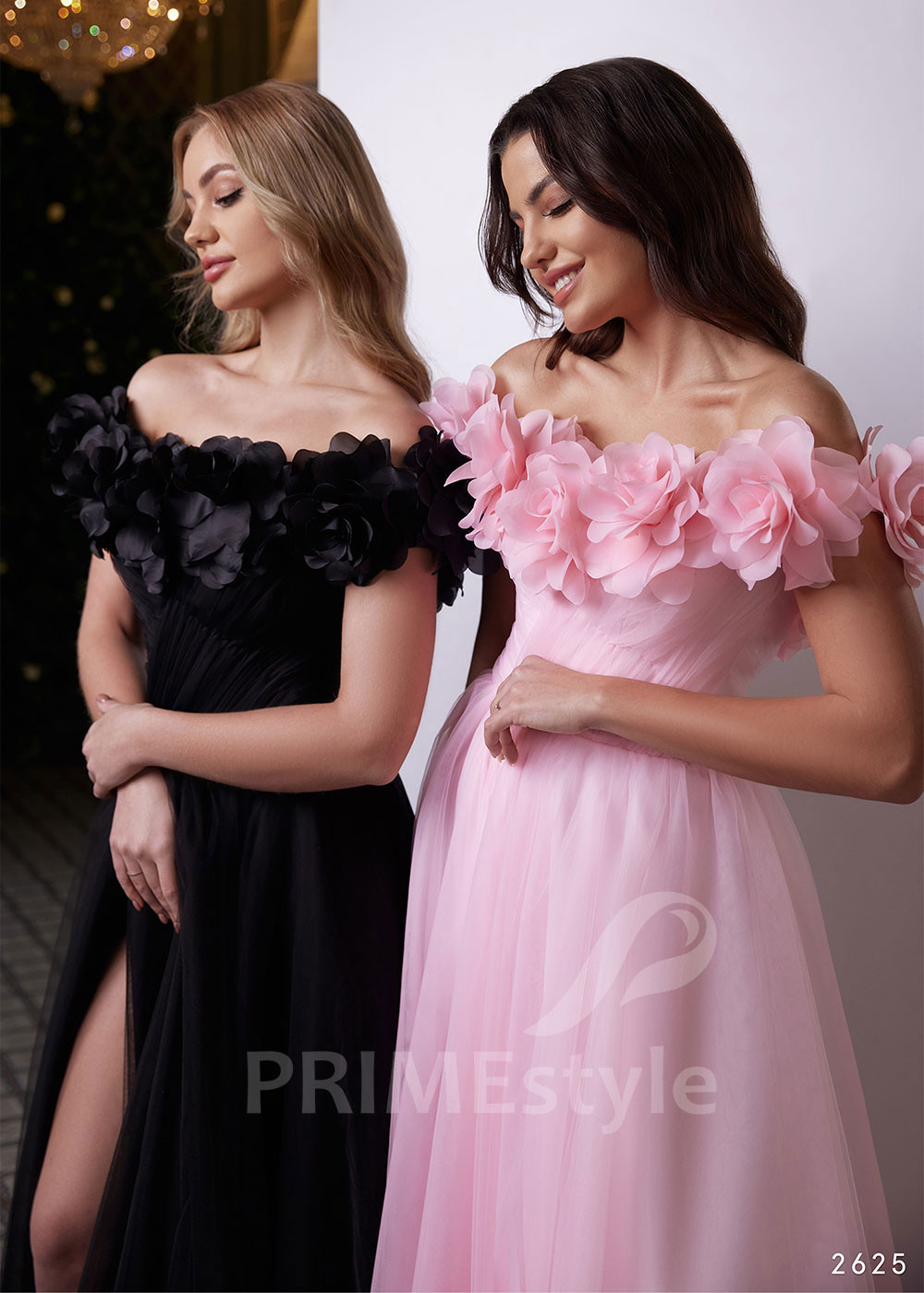 Kvetované šaty na svadbu LC2625