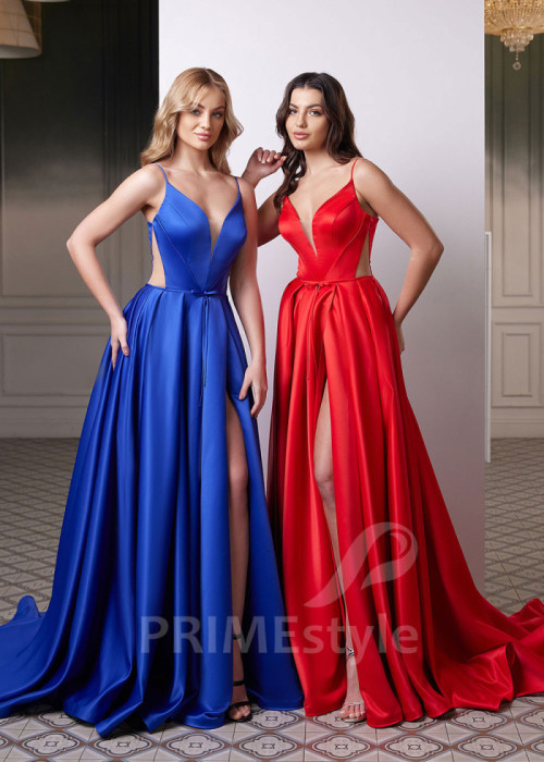 Extravagantné večerné šaty LC2635