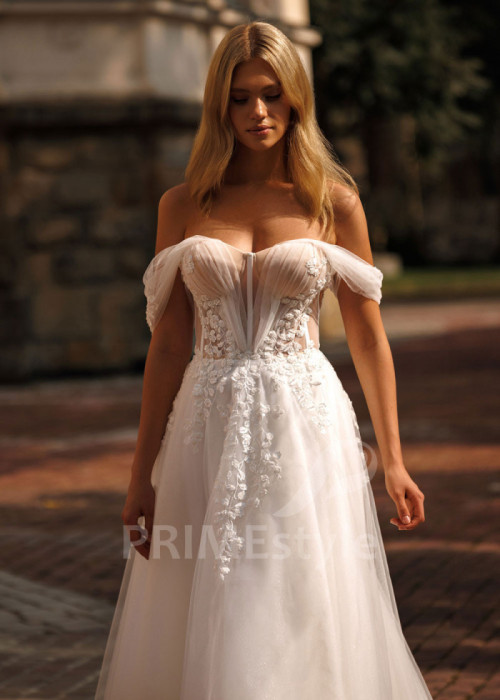 Extravagantné svadobné šaty Michaela 2