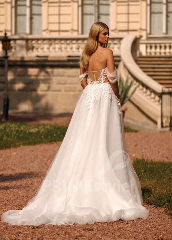 Extravagantné svadobné šaty Michaela