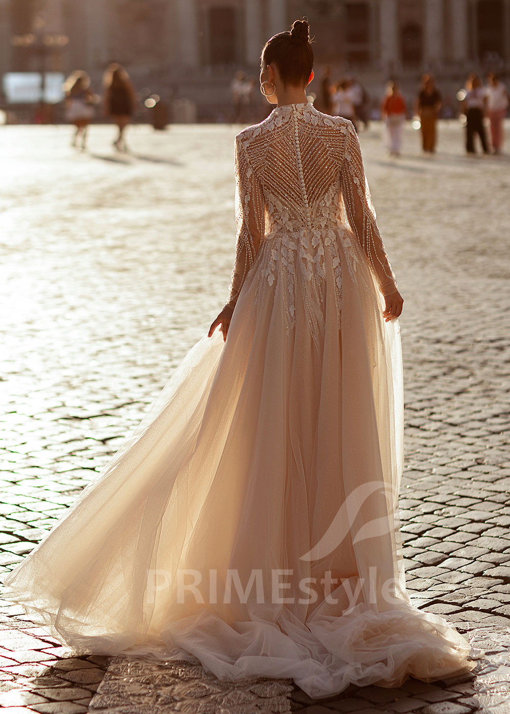 Luxusné elegantné svadobné šaty LS855