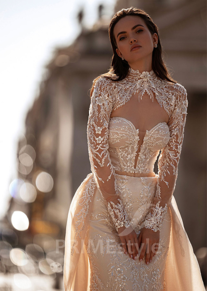 Luxusné elegantné svadobné šaty LS866