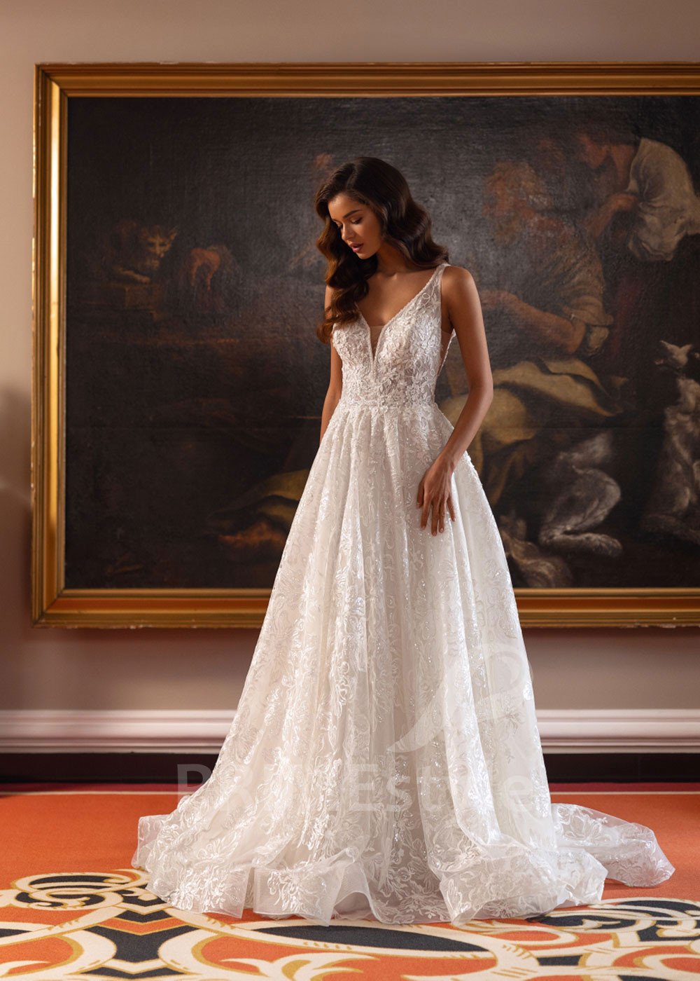 Luxusné princeznovské svadobné šaty...