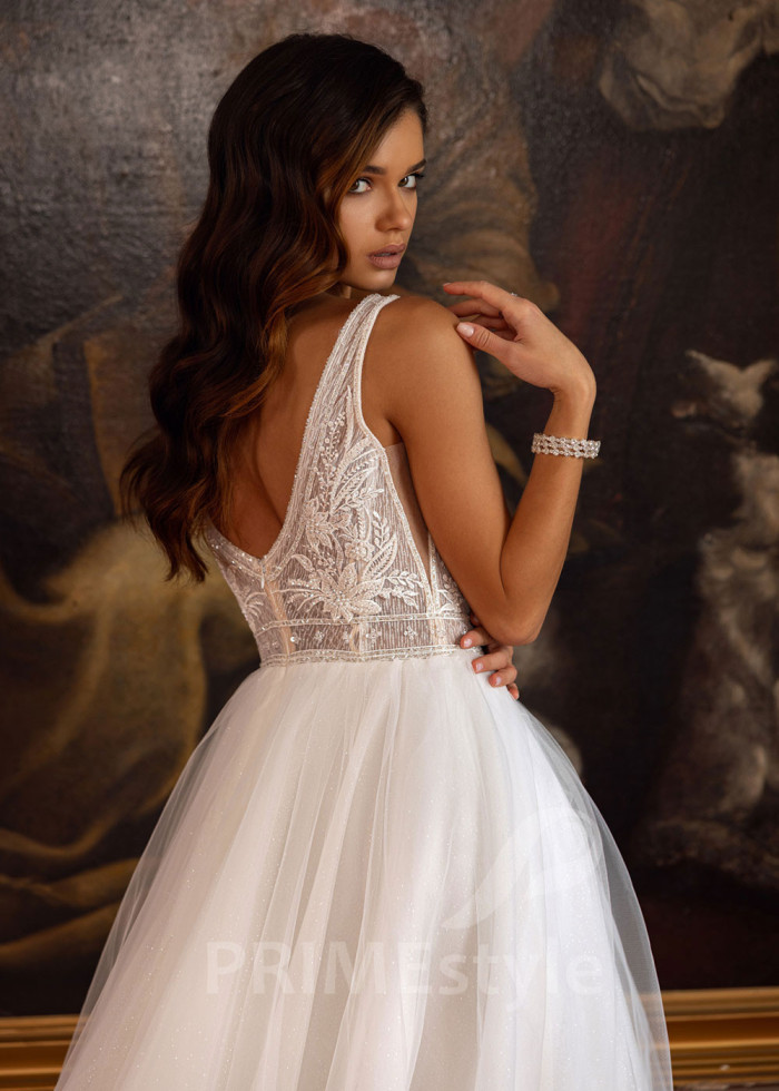 Luxusné romantické svadobné šaty Emma