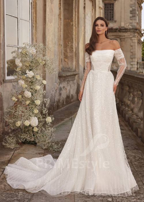 Extravagantné sexy svadobné šaty LC2707