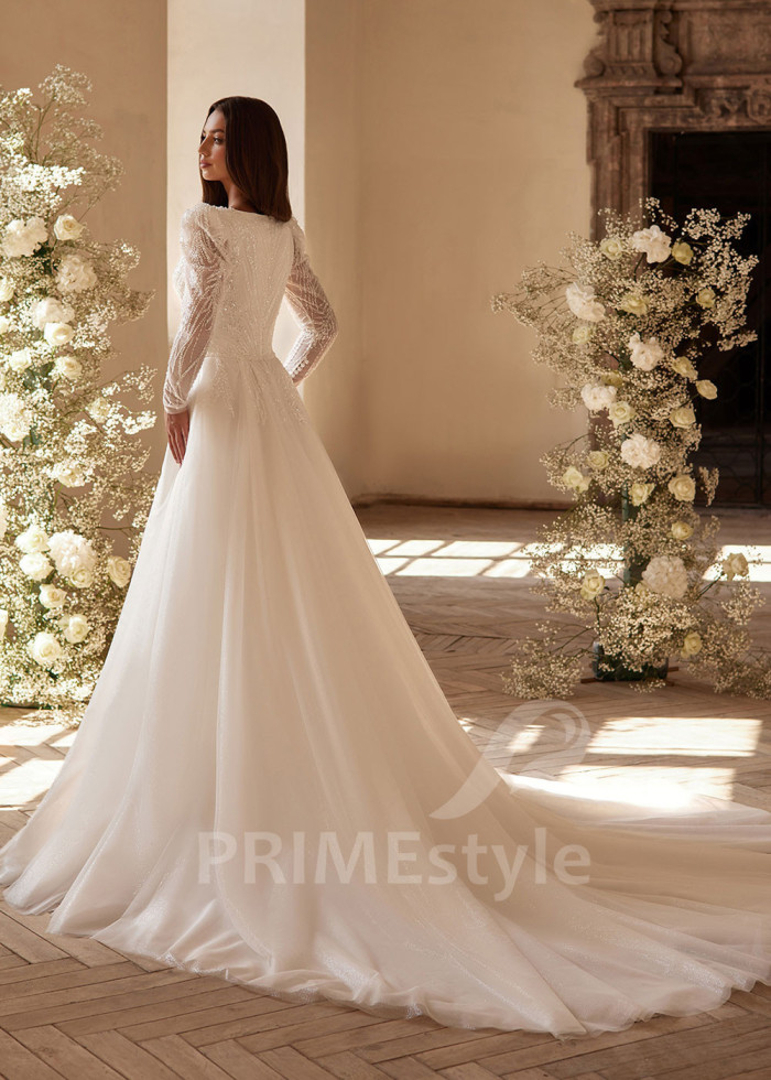 Luxusné princeznovské svadobné šaty LC2711