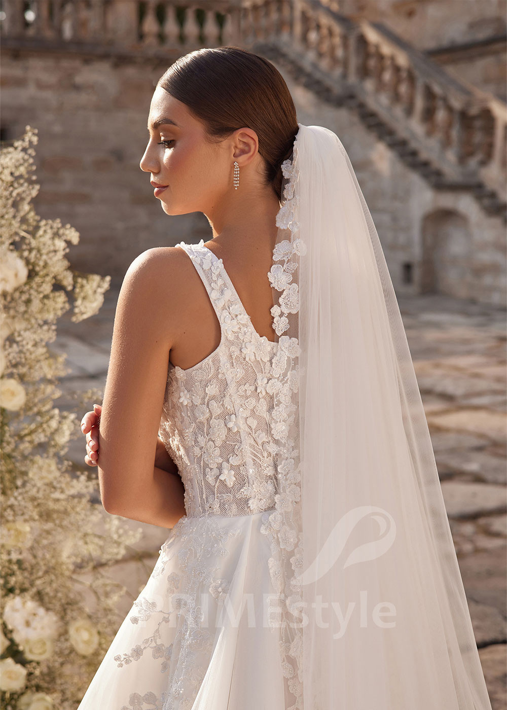 Luxusné romantické svadobné šaty LC2722