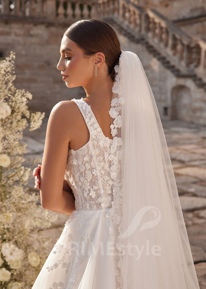 Luxusné romantické svadobné šaty LC2722