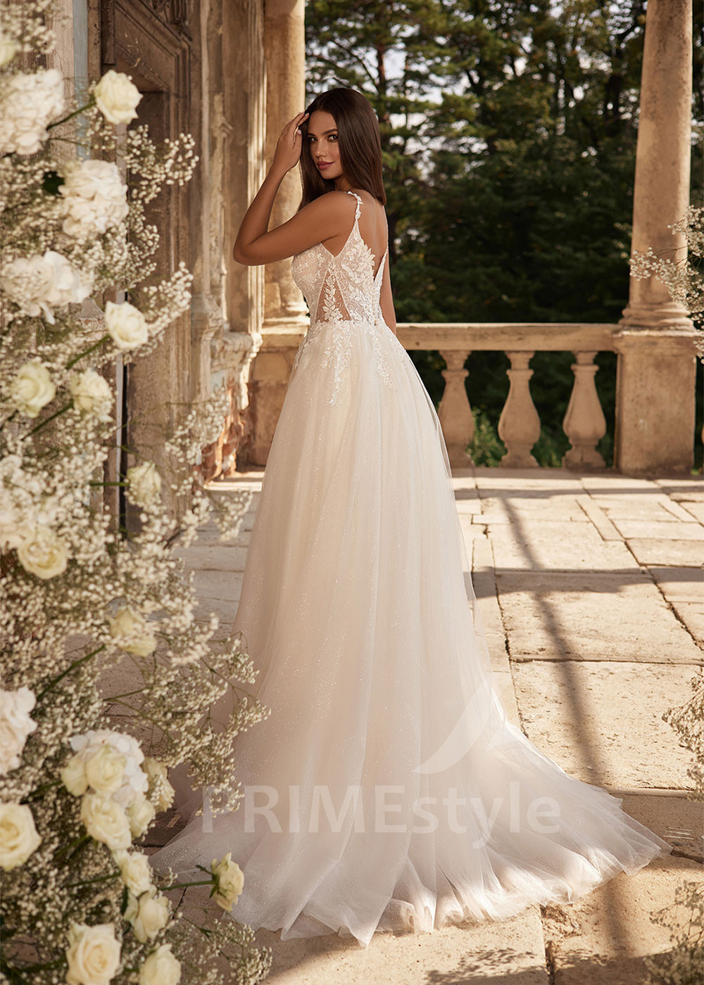 Extravagantné sexy svadobné šaty LC2725