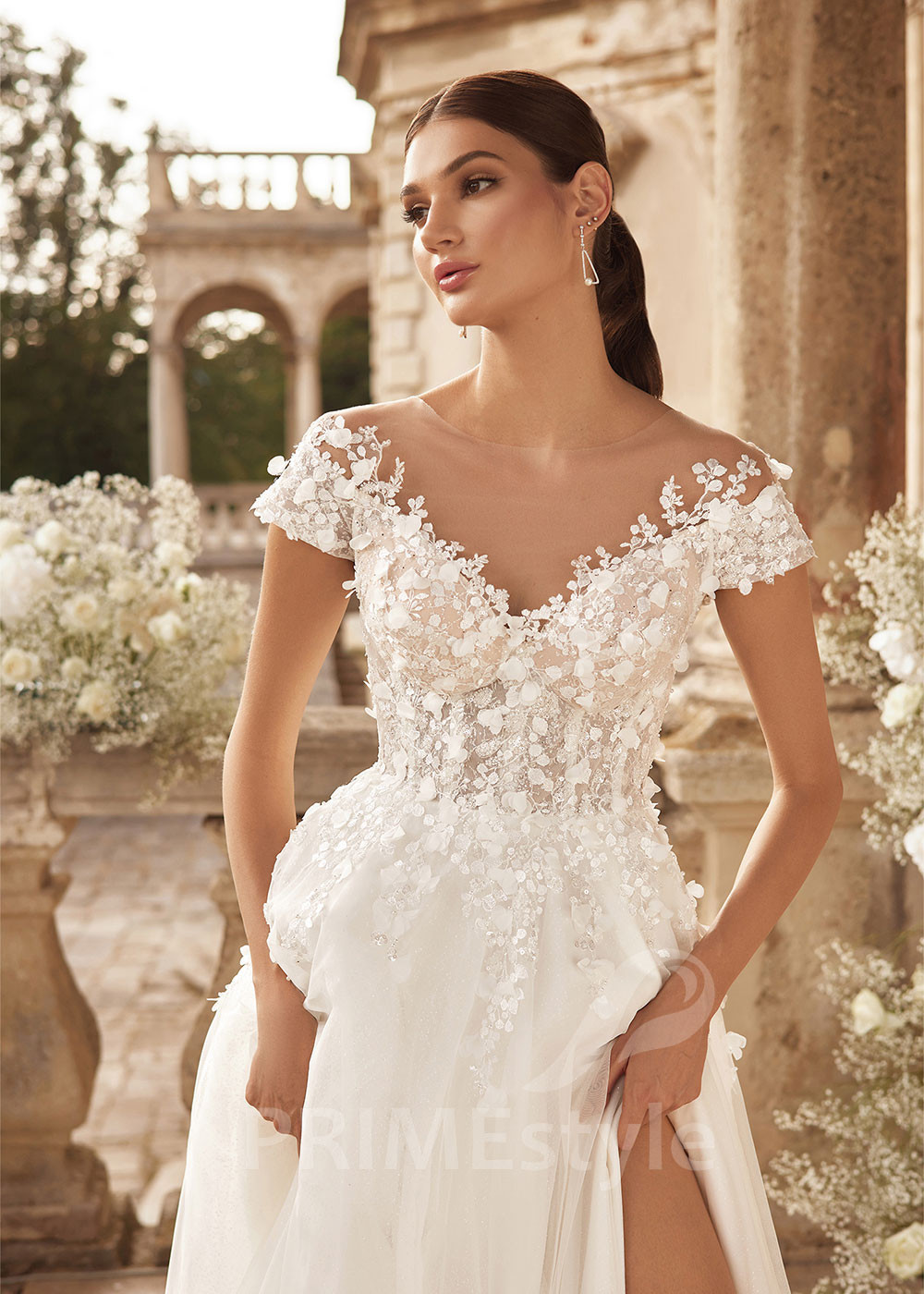 Extravagantné romantické svadobné...