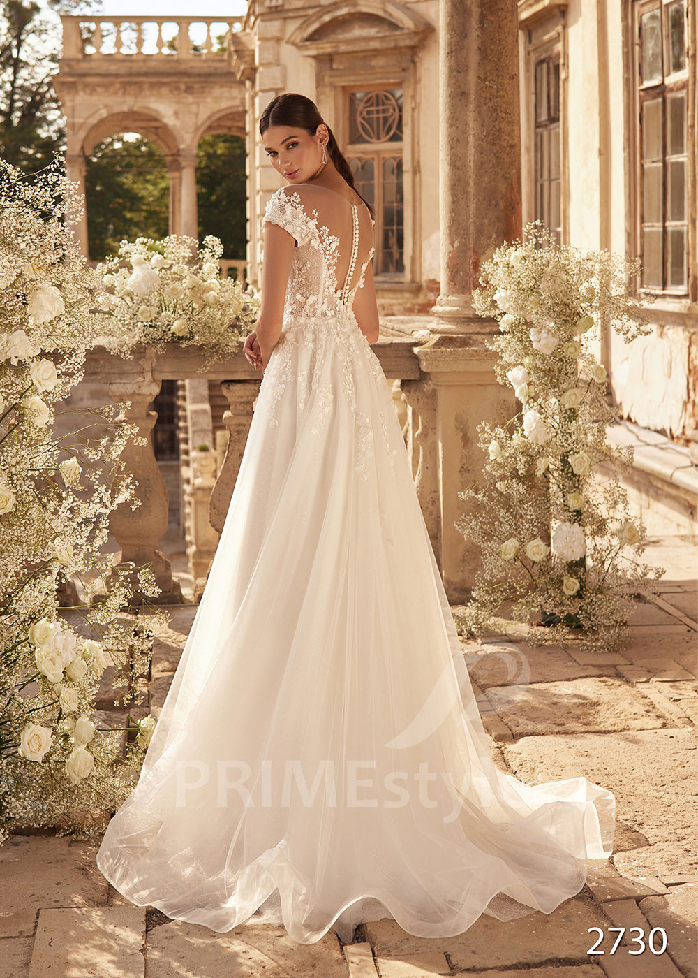 Extravagantné romantické svadobné...