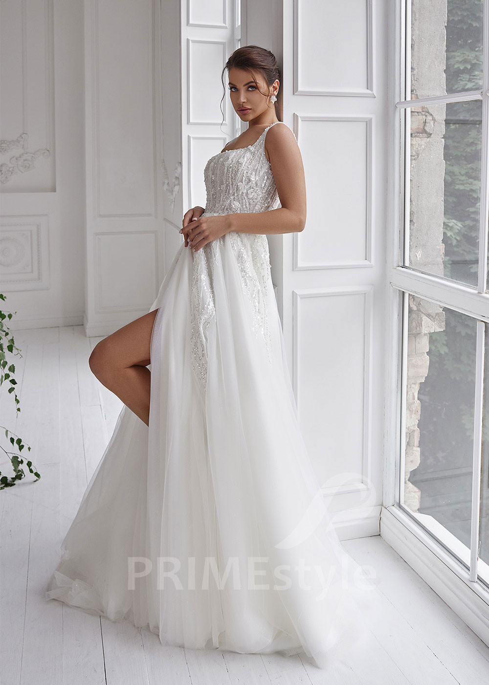 Extravagantné trblietavé svadobné...