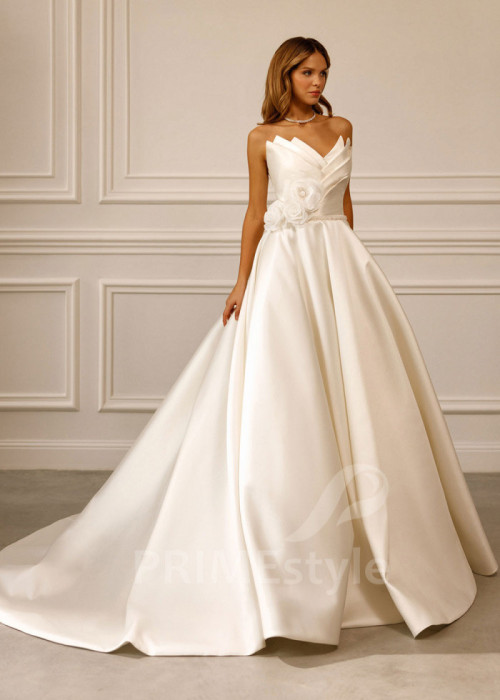 Extravagantné romantické svadobné šaty Lily