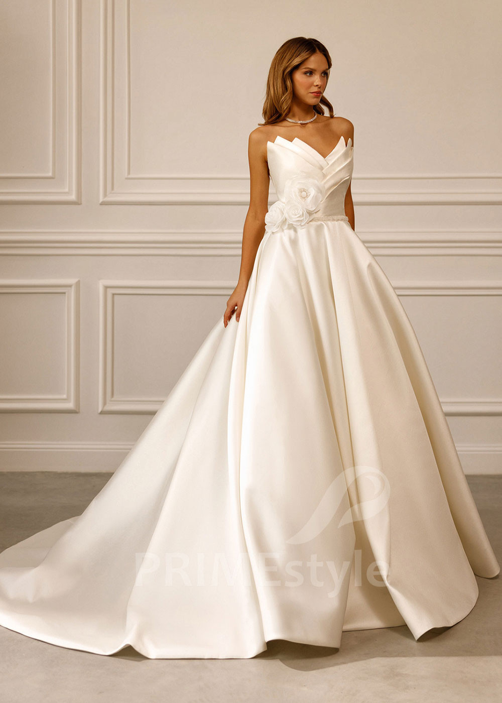 Extravagantné romantické svadobné šaty Lily