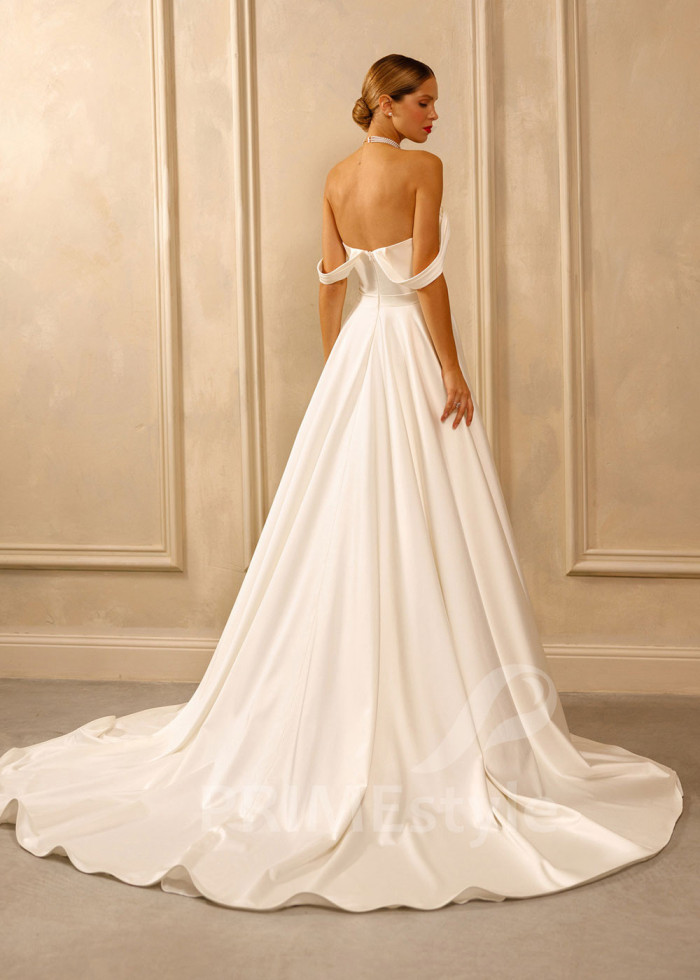 Extravagantné sexy svadobné šaty Melinda