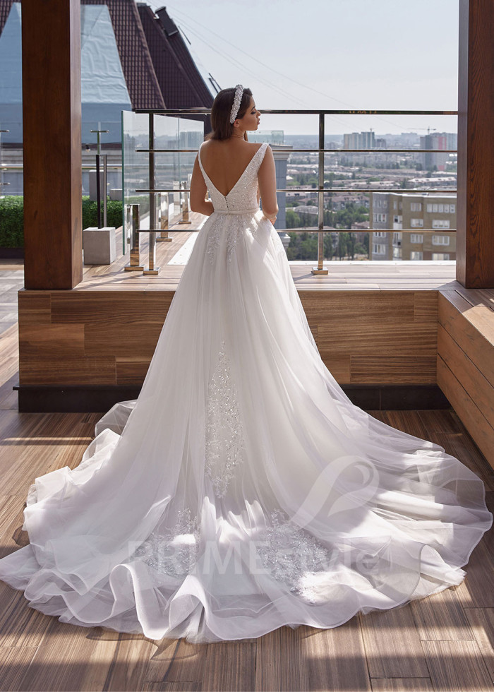 Luxusné princeznovské svadobné šaty LC2506