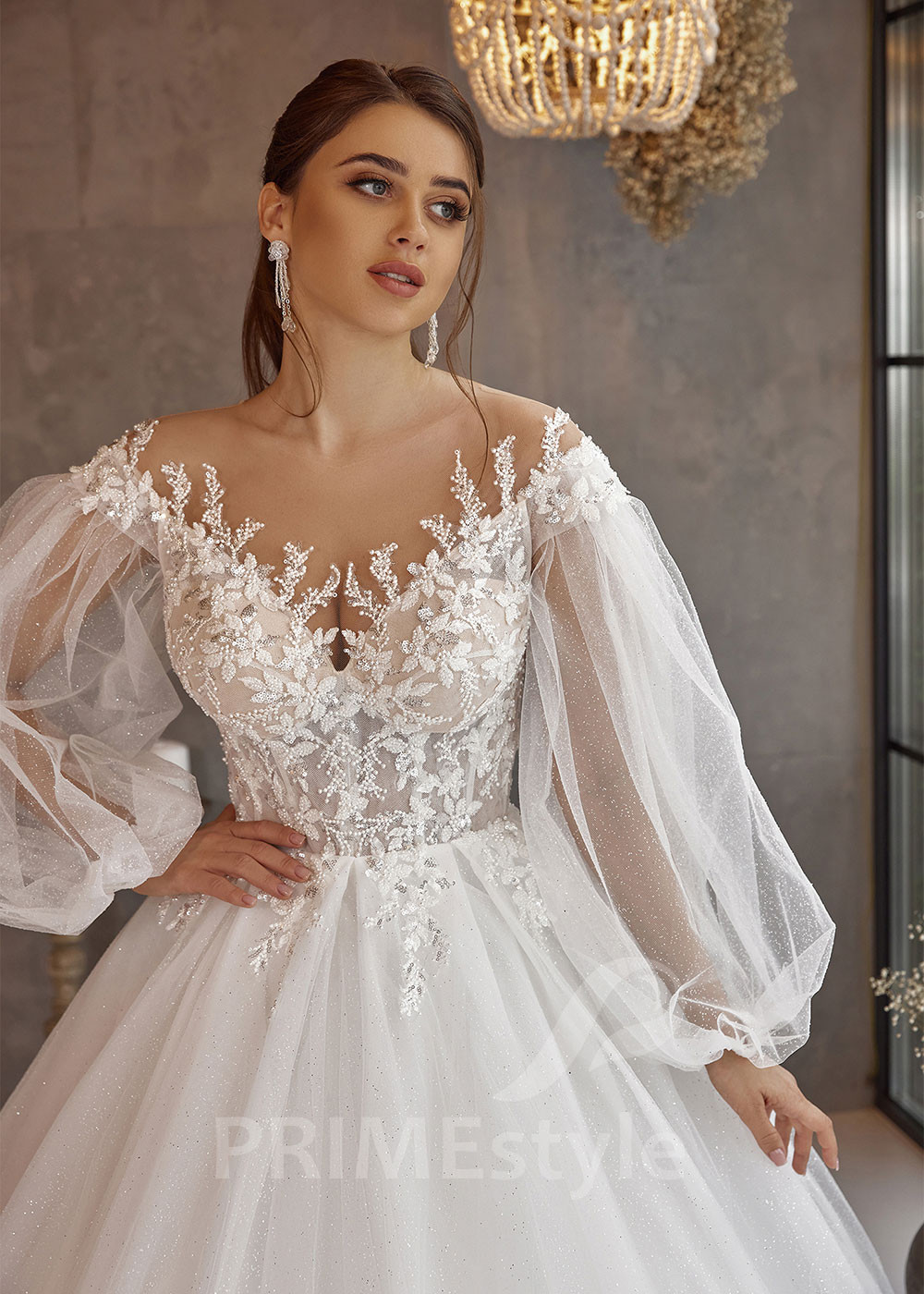 Jednoduché princeznovské svadobné...