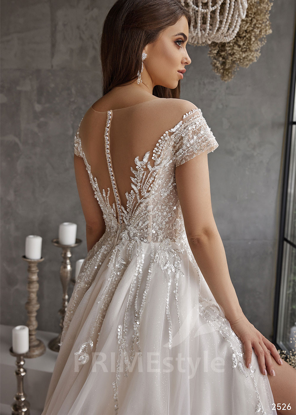 Luxusné princeznovské svadobné šaty...